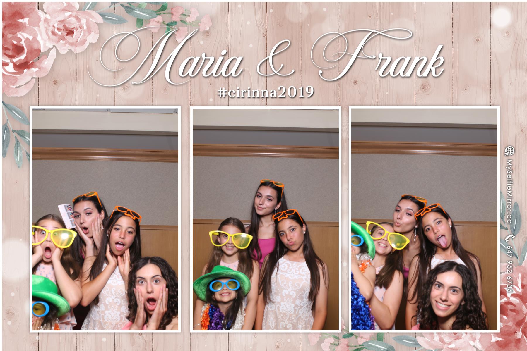 Wedding of Frank and Maria  | View more photos from the event at gallery.myselfiemirror.ca/u/romanmyselfiemirrorca/Wedding-of-Frank-and-Maria